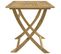 Table Pliable De Jardin 120x70x75 Cm Bois D'acacia Solide