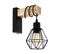 Applique acier/bois TOWNSHEND5 noir