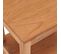 Table De Chevet, Table De Nuit, Meuble De Rangement 40x30x50 Cm Bois De Teck Massif