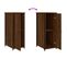 Lot De 2 Tables De Chevet - Tables De Nuit Chêne Marron 32x42x80cm Bois D'ingénierie