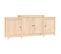 Buffet - Bahut - Meuble De Rangement 164x37x68 Cm Bois Massif De Pin