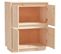 Buffet - Bahut - Meuble De Rangement 60x34x75 Cm Bois Massif De Pin