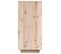 Buffet - Bahut - Meuble De Rangement 60x34x75 Cm Bois Massif De Pin