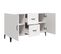 Buffet - Bahut - Meuble De Rangement Blanc 100x36x60 Cm Bois D'ingénierie