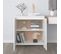 Buffet - Bahut - Meuble De Rangement Blanc 70x41x75 Cm Bois D'ingénierie