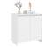 Buffet - Bahut - Meuble De Rangement Blanc 70x41x75 Cm Bois D'ingénierie