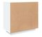 Buffet - Bahut - Meuble De Rangement Blanc 80x40x75 Cm Bois D'ingénierie