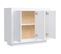 Buffet - Bahut - Meuble De Rangement Blanc 92x35x75 Cm Bois D’ingénierie