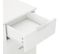 Buffet - Bahut - Meuble De Rangement Blanc Brillant 71 X 35 X 80 Cm Bois D'ingénierie