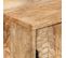 Buffet - Bahut - Meuble De Rangement Bois De Manguier Massif 110x30x60 Cm