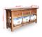 Buffet - Bahut - Meuble De Rangement Bois De Récupération Massif 100x30x50 Cm