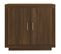 Buffet - Bahut - Meuble De Rangement Chêne Marron 80x40x75 Cm Bois D'ingénierie