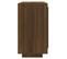 Buffet - Bahut - Meuble De Rangement Chêne Marron 80x40x75 Cm Bois D'ingénierie