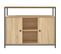 Buffet - Bahut - Meuble De Rangement Chêne Sonoma 100x35x80 Cm Bois D'ingénierie