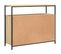 Buffet - Bahut - Meuble De Rangement Chêne Sonoma 100x35x80 Cm Bois D'ingénierie