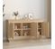 Buffet - Bahut - Meuble De Rangement Chêne Sonoma 102x35x55 Cm Bois D'ingénierie