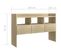 Buffet - Bahut - Meuble De Rangement Chêne Sonoma 105x30x70 Cm Bois D’ingénierie