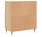 Buffet - Bahut - Meuble De Rangement Chêne Sonoma 60x35x70 Cm Bois D'ingénierie