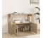 Buffet - Bahut - Meuble De Rangement Chêne Sonoma 80x30x60 Cm Bois D'ingénierie