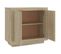 Buffet - Bahut - Meuble De Rangement Chêne Sonoma 80x40x75 Cm Bois D'ingénierie