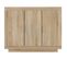 Buffet - Bahut - Meuble De Rangement Chêne Sonoma 92x35x75 Cm Bois D'ingénierie