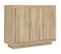 Buffet - Bahut - Meuble De Rangement Chêne Sonoma 92x35x75 Cm Bois D'ingénierie