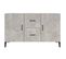 Buffet - Bahut - Meuble De Rangement Gris Béton 100x36x60 Cm Bois D'ingénierie