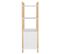 Etagère - Bibliothèque - Meuble De Rangement 2 Portes Blanc 80x40x121 Cm Bois D'ingénierie