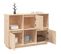 Buffet - Bahut - Meuble De Rangement 110,5x35x80 Cm Bois Massif De Pin