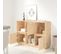 Buffet - Bahut - Meuble De Rangement 110,5x35x80 Cm Bois Massif De Pin