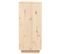 Buffet - Bahut - Meuble De Rangement 110,5x35x80 Cm Bois Massif De Pin