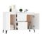 Buffet - Bahut - Meuble De Rangement Blanc 104x35x70 Cm Bois D'ingénierie