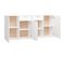 Buffet - Bahut - Meuble De Rangement Blanc 160x36x75 Cm Bois D'ingénierie