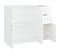 Buffet - Bahut - Meuble De Rangement Blanc 91x29,5x75 Cm Bois D'ingénierie