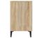 Buffet - Bahut - Meuble De Rangement Chêne Sonoma 100x36x60 Cm Bois D'ingénierie