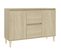 Buffet - Bahut - Meuble De Rangement Chêne Sonoma 101x35x70 Cm Bois D'ingénierie