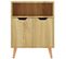 Buffet - Bahut - Meuble De Rangement Chêne Sonoma 60x30x72 Cm Bois D'ingénierie