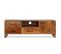 Meuble TV - Banc TV - Meuble De Rangement Pour Salon Bois Massif Vintage 118 X 30 X 40 Cm