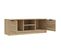 Meuble TV - Banc TV - Meuble De Rangement Pour Salon Chêne Sonoma 102x35x36,5 Cm Bois D'ingénierie