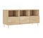 Meuble TV - Banc TV - Meuble De Rangement Pour Salon Chêne Sonoma 102x36x50 Cm Bois D'ingénierie