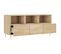 Meuble TV - Banc TV - Meuble De Rangement Pour Salon Chêne Sonoma 102x36x50 Cm Bois D'ingénierie