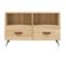 Meuble TV - Banc TV - Meuble De Rangement Pour Salon Chêne Sonoma 80x36x50 Cm Bois D'ingénierie