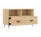 Meuble TV - Banc TV - Meuble De Rangement Pour Salon Chêne Sonoma 80x36x50 Cm Bois D'ingénierie