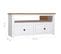 Meuble TV D'angle - Banc TV - Meuble De Rangement Blanc 93x49x49 Cm Pin Assortiment Panama