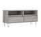 Meuble TV - Banc TV - Meuble De Rangement Pour Salon Sonoma Gris 100x34,5x44,5 Cm Bois D'ingénierie