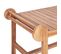 Table Basse, Table De Salon 100x50x45 Cm Teck Solide