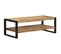 Table Basse, Table De Salon 120x55x40 Cm Bois De Manguier Massif