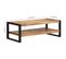 Table Basse, Table De Salon 120x55x40 Cm Bois De Manguier Massif