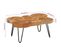 Table Basse, Table De Salon 36 Cm 6 Troncs Bois D'acacia Massif