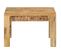 Table Basse, Table De Salon 55x55x35 Cm Bois De Manguier Massif